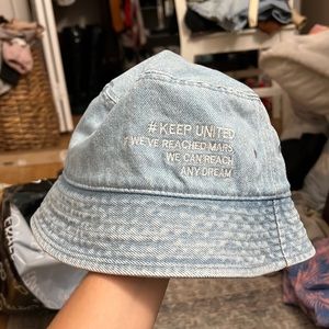 Zara denim hat